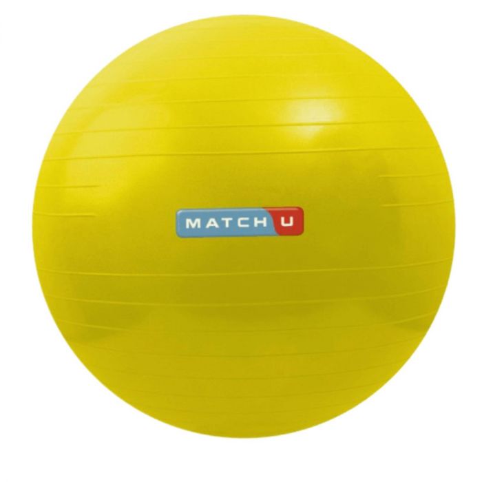 Bouwen op Sneeuwstorm lint Matchu Fitnessbal yellow 45 cm | FysioSupplies.nl